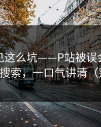 第一次见这么坑——P站被误会了｜最省事的搜索，一口气讲清（别眨眼）