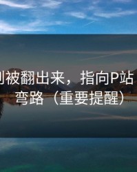 内部规则被翻出来，指向P站｜别再走弯路（重要提醒）