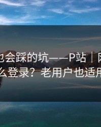 老用户也会踩的坑——P站｜网页版怎么登录？老用户也适用