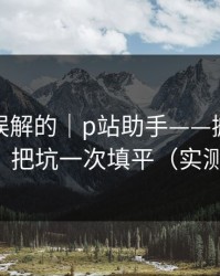 一直被误解的｜p站助手——搬运工是什么？把坑一次填平（实测有效）